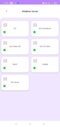 GCU Ping Screen 2