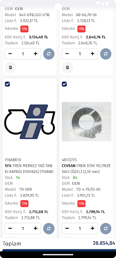 B2B Store Screen 3
