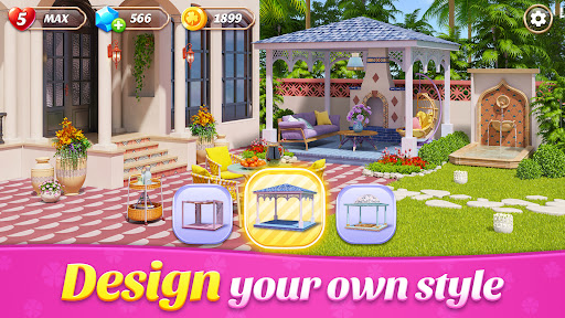 Space Decor : Villa - Puzzle - games