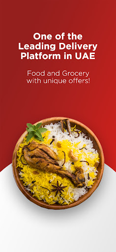 Android application RideApp : Food and Groceries screenshort