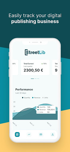Android application StreetLib screenshort