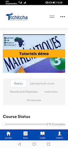 Android application Tchitcha screenshort