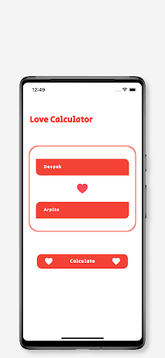Love Calculator Screen 3