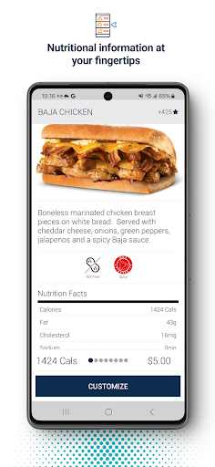 Screenshot of Transact Mobile Ordering