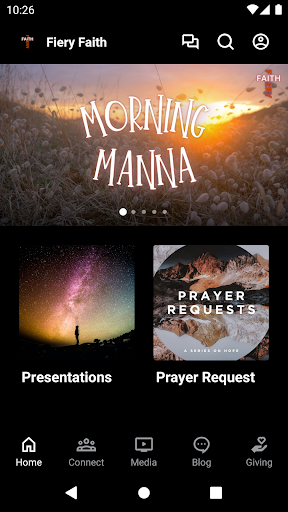 Android application Fiery Faith Ministries screenshort