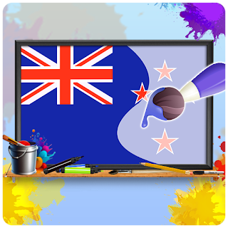 Paint The Flag Painting Puzzle
