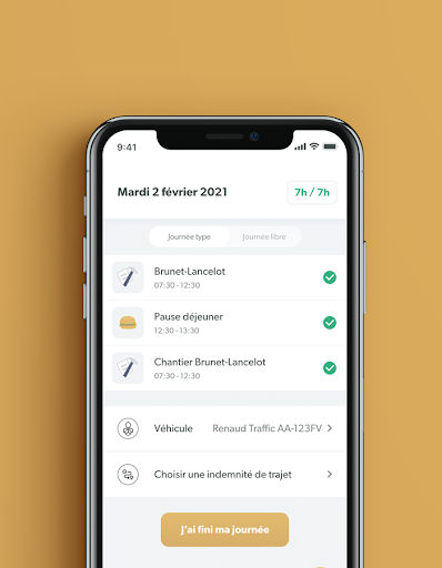 Android application DEYtime screenshort