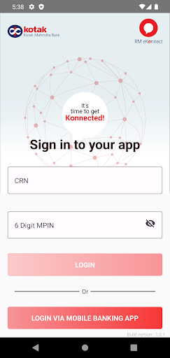 RM eKonnect Screen 2