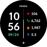 screenshot of Fossil: Design Your Dial