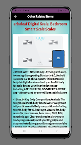 arboleaf Scale for Body Weight, Highly Accurate Weight Scale, Smart  Bathroom Scale, 14 Key Body Composition