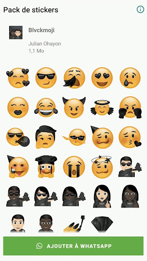 Blvckmoji Screen 3