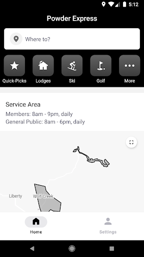 Powder Express Screen 2
