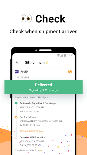 Aftership Package Tracker Tracking Packages Aplikasi Di Google Play