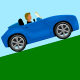 car mountain game icon