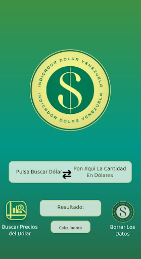 Android application Indicador Dolar Venezuela screenshort