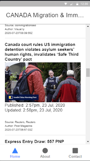 CANADA Migration and Immigrati