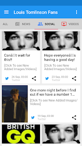 Captura 2 Louis Tomlinson Fan Club : New android