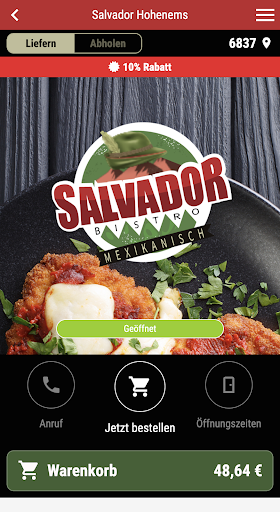 Android application Salvador Hohenems screenshort