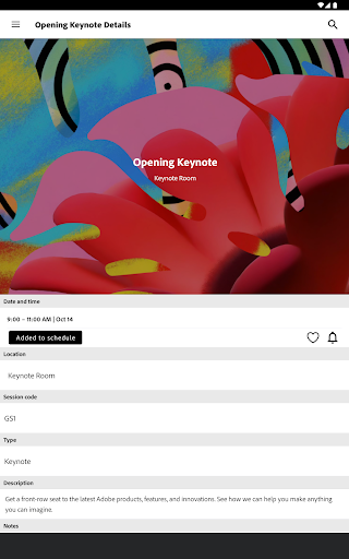 Screenshot of Adobe MAX 2024