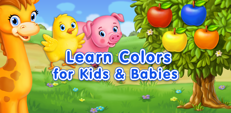 Learn colors for toddlers! Kids color games!