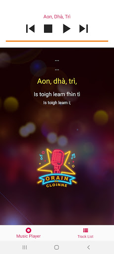 Òrain na Cloinne Screen 2