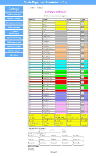 Boniersystem Screen 3