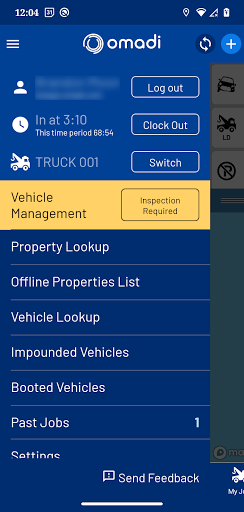Android application Omadi Mobile screenshort