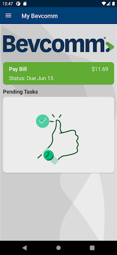 My Bevcomm Screen 2