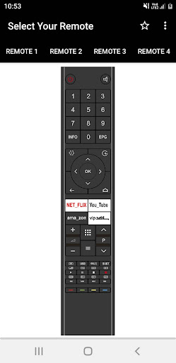 Chiq TV Remote