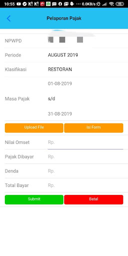 Aplikasi E-Satria Screen 3