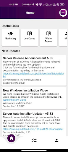 Android application Sangathan DataResolve screenshort