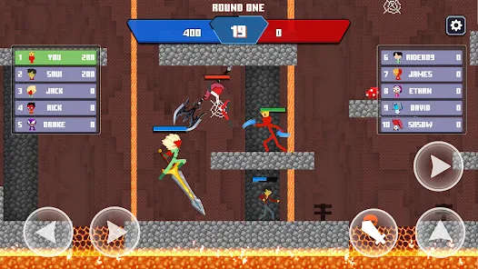 Stickman Fighting PvP — play online for free on Playhop