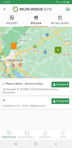 ASEKOLSK Driver Screen 2