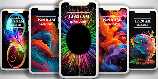 Android application Abstract Wallpapers screenshort