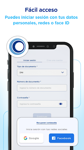 Android application Clinica Internacional screenshort
