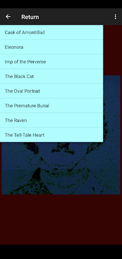Audiobook - Edgar Allen Poe Screen 2