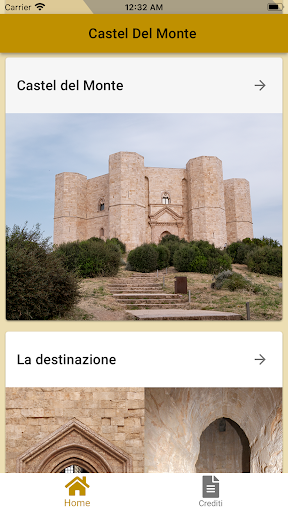 Castel del Monte guida LIS Screen 2