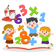 Kids Learning Math, Coloring