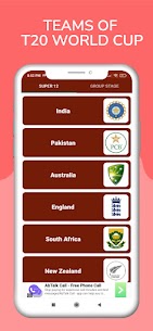 T20 World Cup 2021 Schedule v4.4 APK Download For Android 3