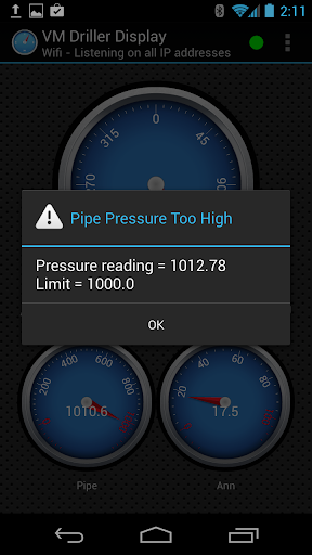 VM Driller Display Screen 2