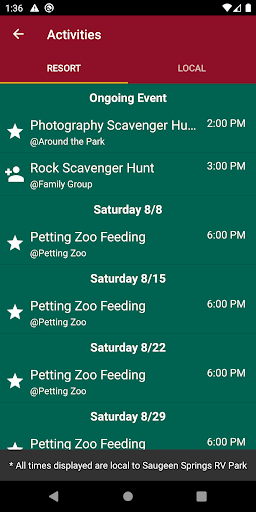 Saugeen Springs RV Park Screen 3