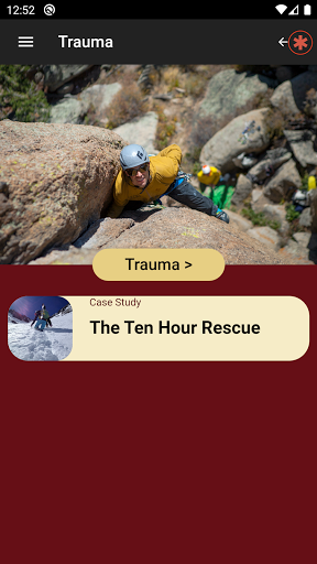 Wilderness Medicine Reference Screen 2