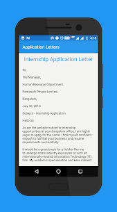 Free Application Letters New 2021 3