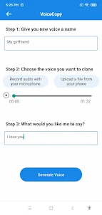 VoiceCopy - AI Voice Cloning