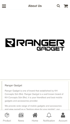 Ranger Gadget Screen 2