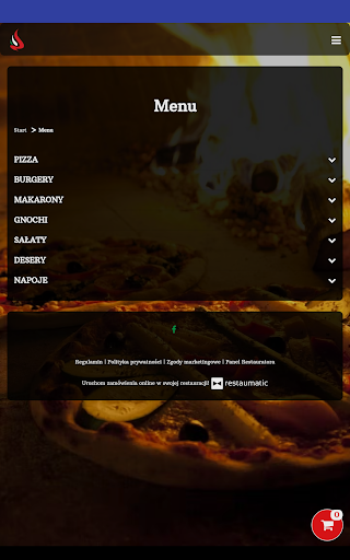 Android application Ognisty Piec screenshort