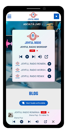 Android application Joyful Radio screenshort
