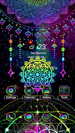 Android application Universe Mandala - Wallpaper screenshort