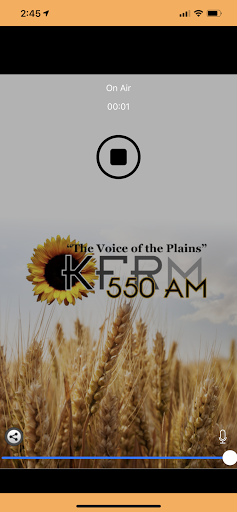 Android application KFRM Radio screenshort