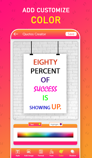 Quotes Creator  Status Maker